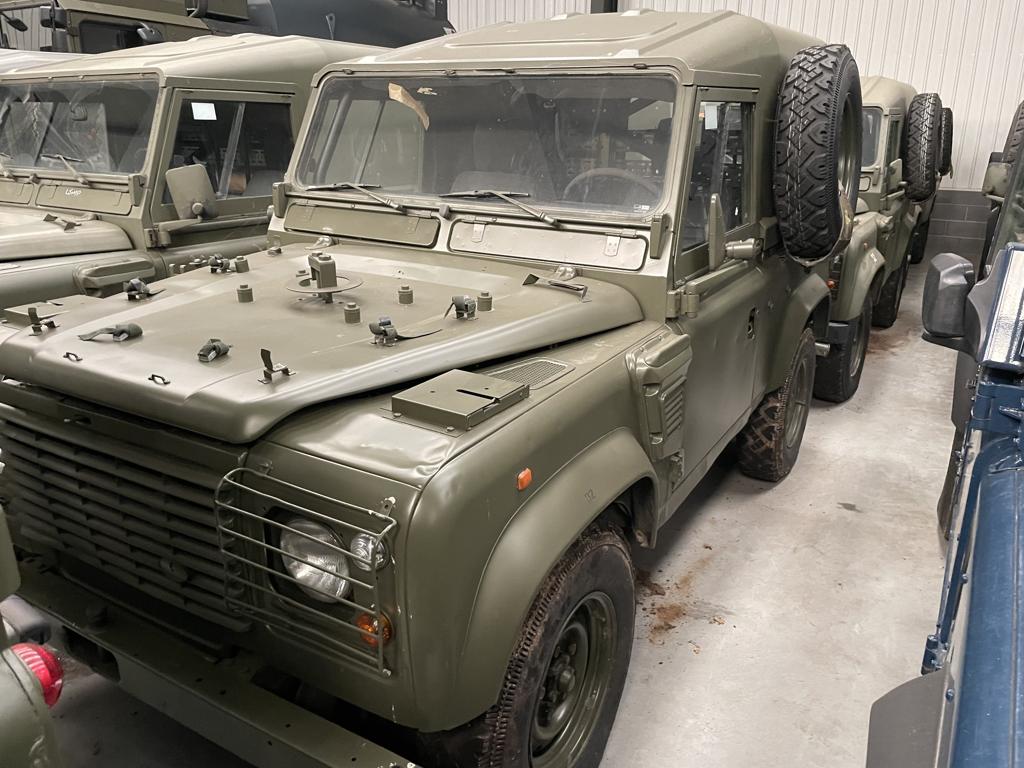 Ex Military - 15193 – Land Rover Defender 90 Wolf LHD Hard Top (Remus) USA Compliant