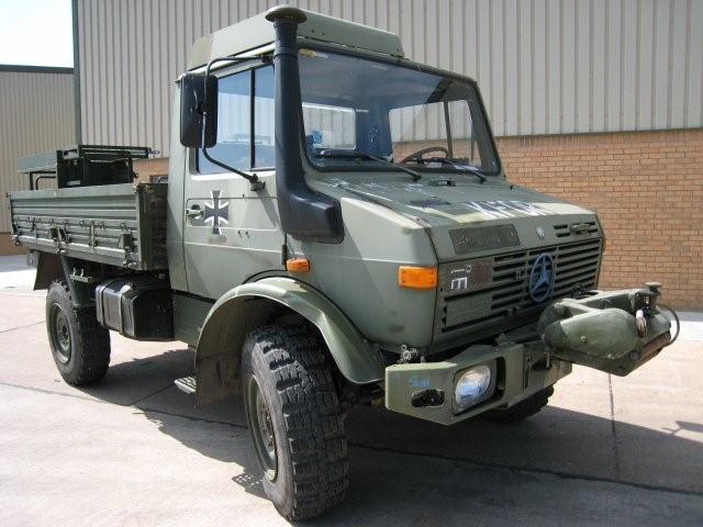 Ex Military - 40067 – Mercedes Unimog U1300L winch truck