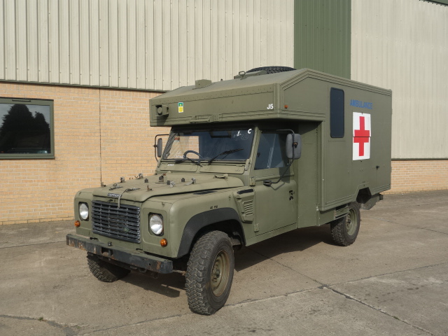 Ex Military - 40148 – Land Rover Defender 130 Pulse RHD Ambulance