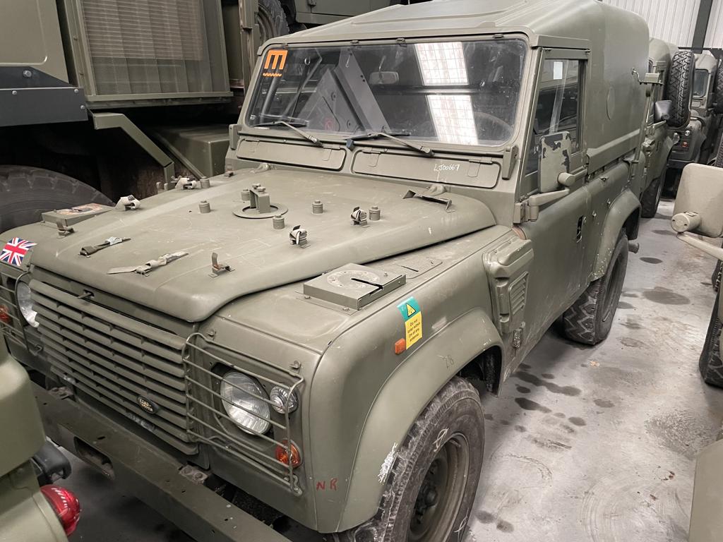 Ex Military - 10667 – Land Rover Defender 90 Wolf LHD Hard Top (Remus) USA Compliant