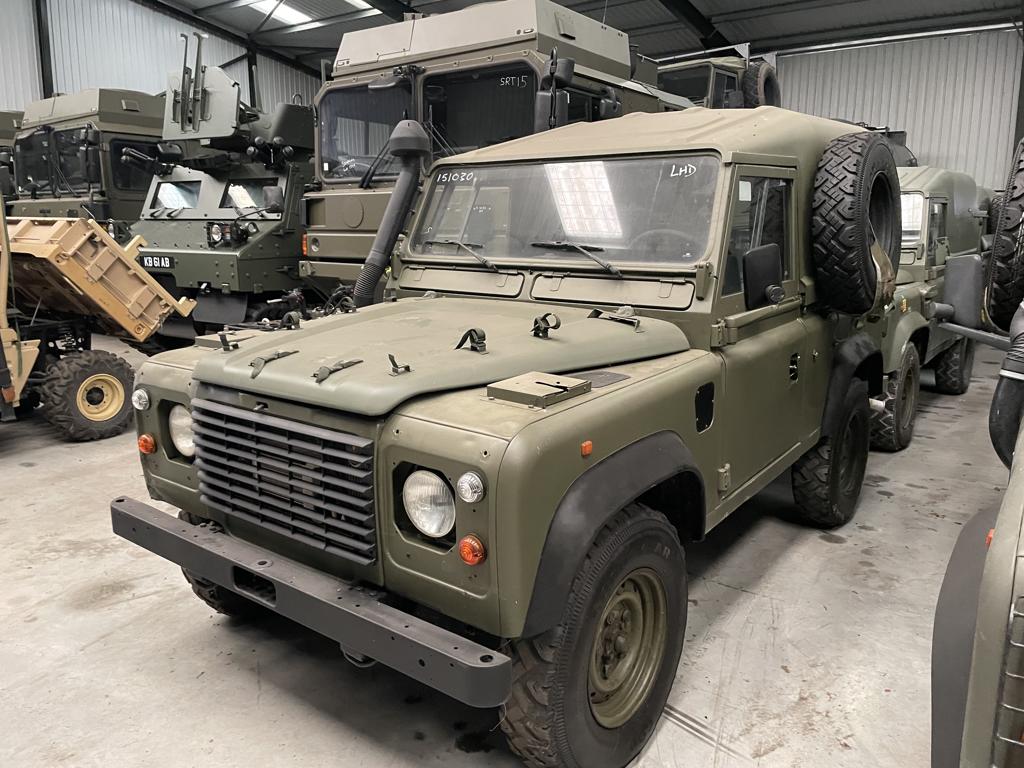 Ex Military - 15028 – Land Rover Defender 90 Wolf LHD Hard Top (Remus) USA Compliant