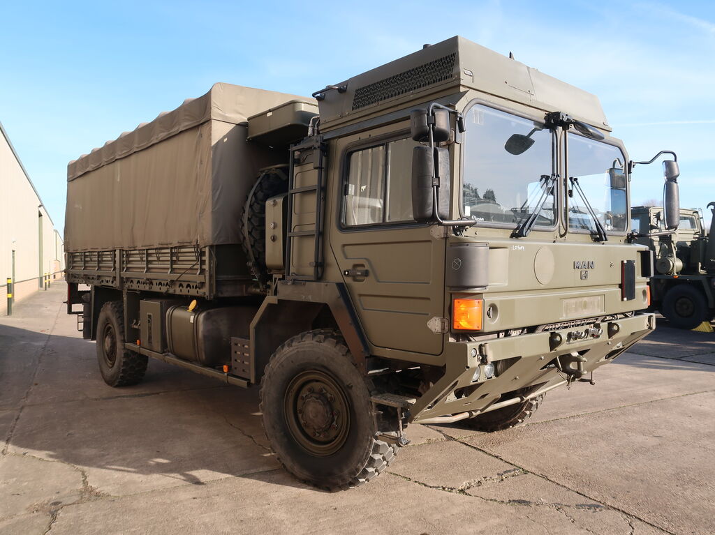 Ex Military - 50312 – MAN HX60 18.330 4×4 Drop Side Cargo Truck