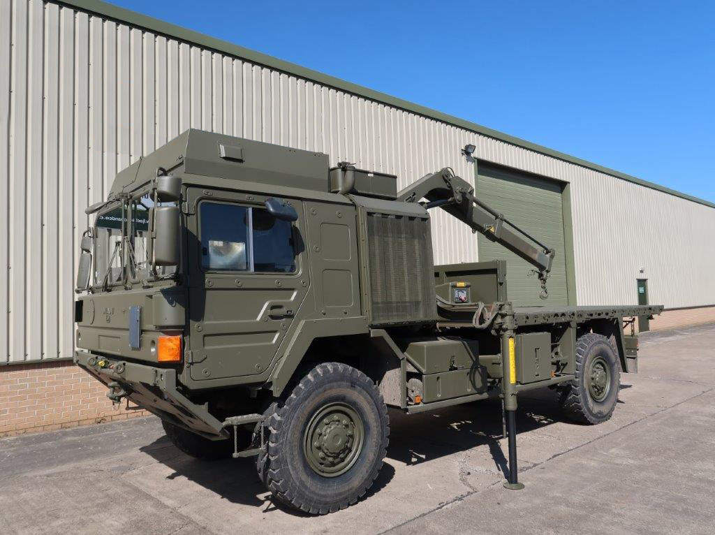 Ex Military - 50320 – MAN HX60 18.330 4×4 Crane Truck