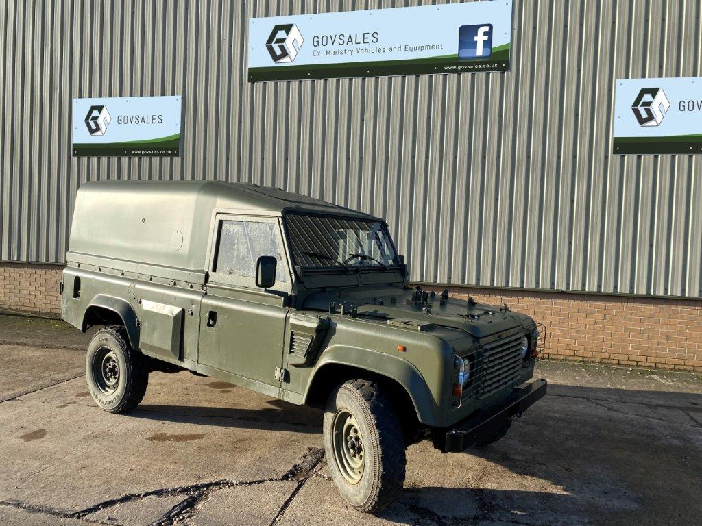 Ex Military - 50472 – Land Rover Defender 110 Wolf  LHD Hard Top (Remus) USA Compliant